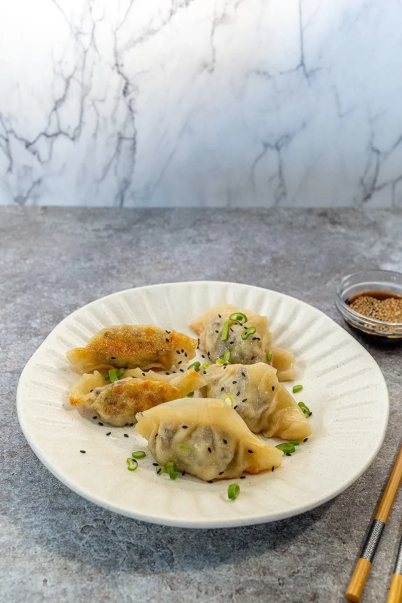 Gyoza mit Hähnchenfüllung – einfach selbst zu machen