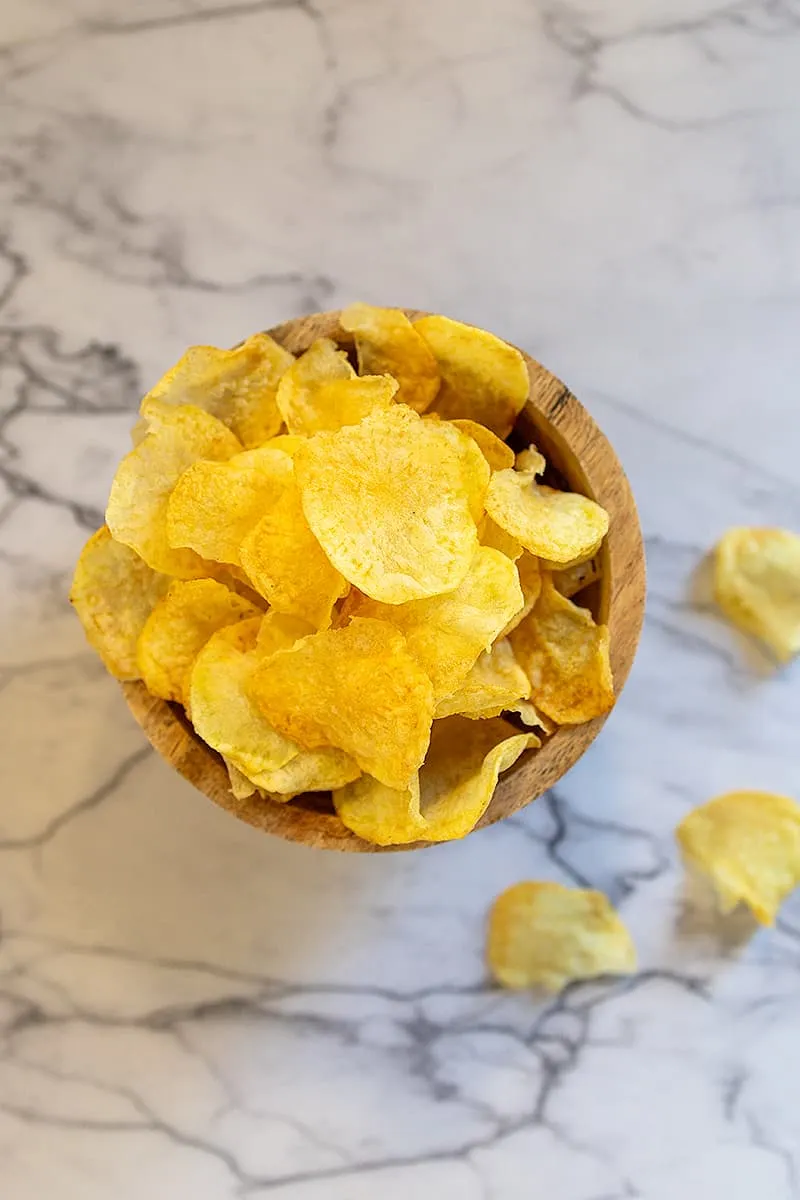 Kartoffelchips selbst im Airfryer machen